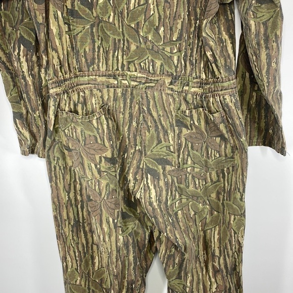 Vintage Red Head Hunting Fishing Coveralls Jumpsuit Size Large Tall - Picture 6 of 9